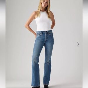 Levi’s Strauss signature mid rise boot cut jean sz 12 long excellent condition